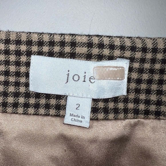 Joie Plaid Skirt - Picture 3 of 7